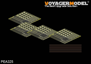 Maquette Voyager PEA325 Chenilles Renault FT-17 françaises de la Première Guerre mondiale (pour MENG TS-008) 1/35 – immagine 2