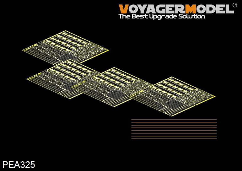 Maquette Voyager PEA325 Chenilles Renault FT-17 françaises de la Première Guerre mondiale (pour MENG TS-008) 1/35 – immagine 2