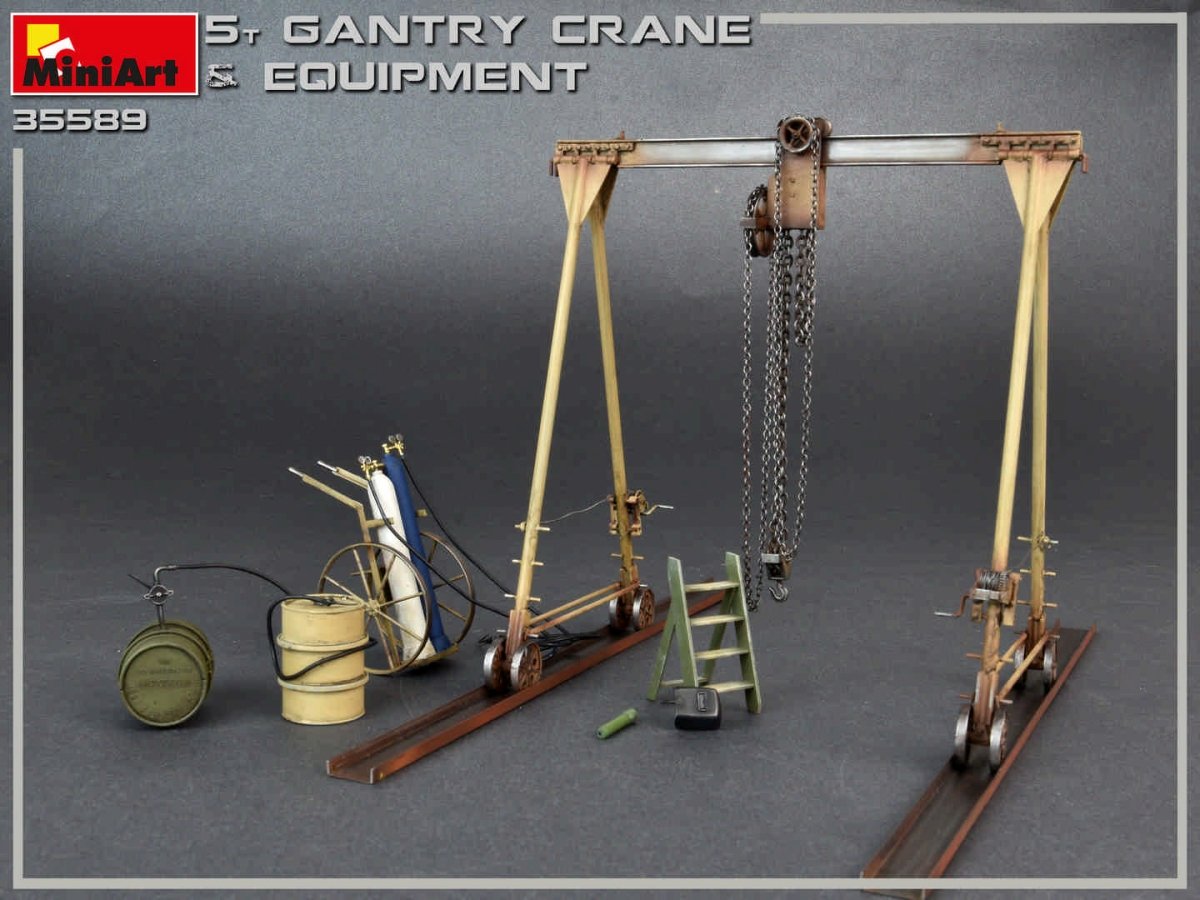 MiniArt 35589 Grue portique de 5 tonnes et équipement 1/35 – Bild 5