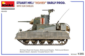 MiniArt 35423 Stuart Mk.I “Honey” Early Prod. w/Sun Shields 1/35 – zdjęcie 8