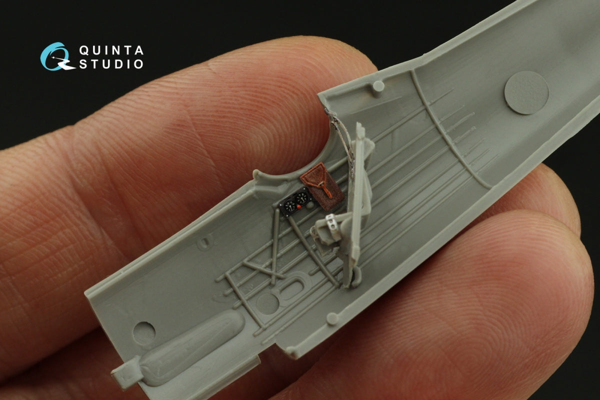 Intérieur coloré imprimé en 3D sur papier décalcomanie Quinta Studio QD72132 PZL P.7a (Arma Hobby) 1/72 – Bild 9