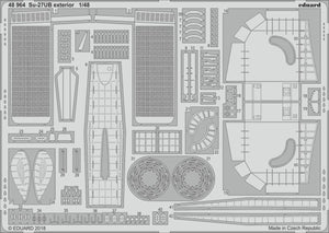 Eduard 48964 Su-27UB extérieur HOBBY BOSS 1/48