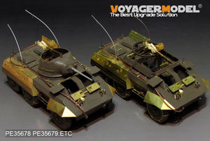 Maquette Voyager PE35679 Voiture blindée légère américaine M8 de la Seconde Guerre mondiale (version B avec canon inclus) (Pour TAMIYA 35228) 1/35 – image 5