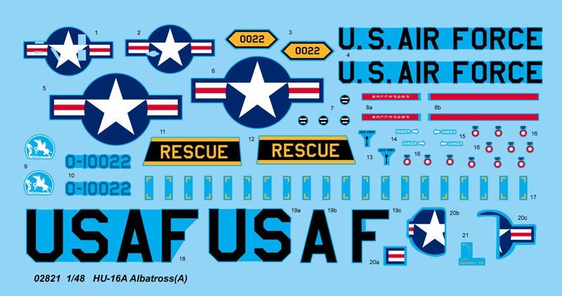 Trumpeter 02821 HU-16A Albatross 1/48 – immagine 4