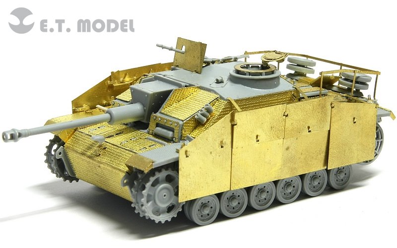 Maquette ET E72-015 StuG.III Ausf.G allemand de la Seconde Guerre mondiale, première production, pour DRAGON 7283 au 1/72