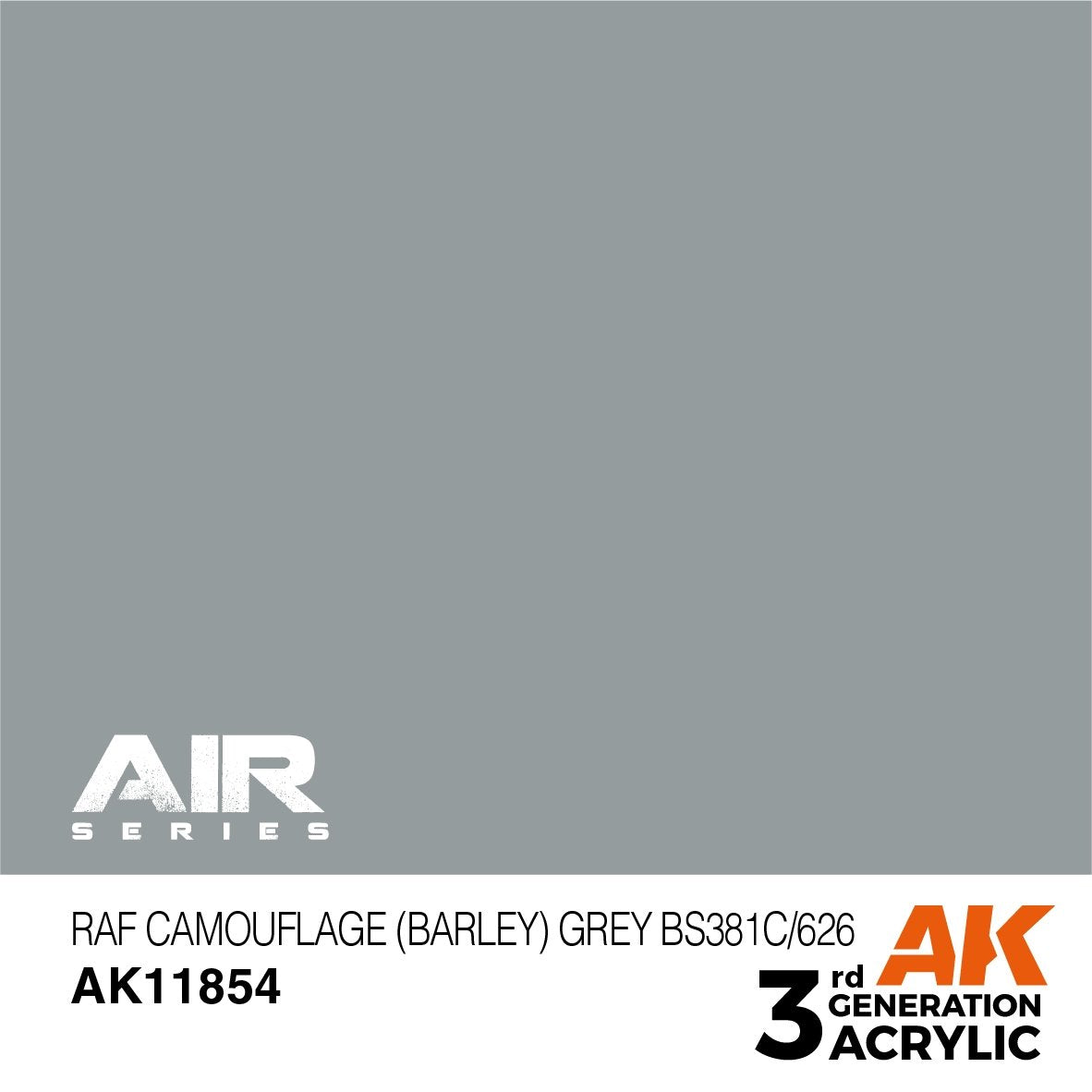AK Interactive AK11854 RAF CAMOUFLAGE (BARLEY) GRAY BS381C/626 – AIR 17ml