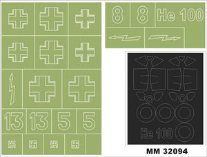 Montex MM32094 Henkel He-100 SPÉCIAL HOBBY