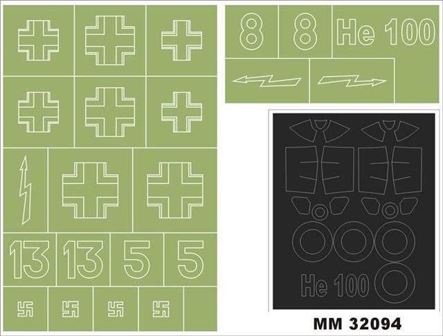 Montex MM32094 Henkel He-100 SPÉCIAL HOBBY