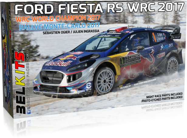 BelKits 012 Ford Fiesta RS WRC 2017 1/24