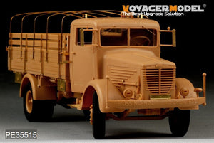 Camion cargo allemand Bussing Nag L4500S 4x2 de la Seconde Guerre mondiale, modèle Voyager PE35515, pour AFV 35170, échelle 1/35 – image 2