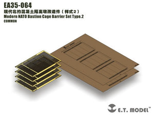 ET Modèle EA35-064 Ensemble de barrières de type bastion OTAN moderne 2 1/35