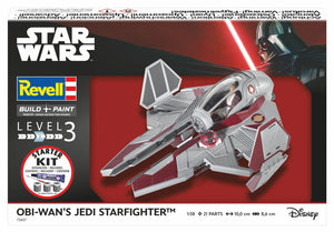 Revell 73607 Starter Kit Obi-Wan&amp;#39;s Starfighter 1/58