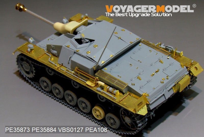 Ailes Voyager Model PE35884 pour StuG.III Ausf.AD allemand de la Seconde Guerre mondiale, compatibles avec le modèle DRAGON 1/35 – Bild 5