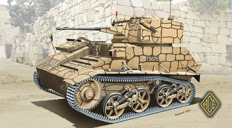 ACE 72292 Char léger britannique Mark VIC (1/72)