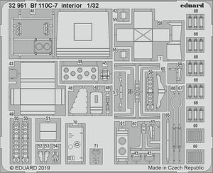 Intérieur du Bf 110C-7 Eduard 32951 REVELL 1/32 – Bild 2