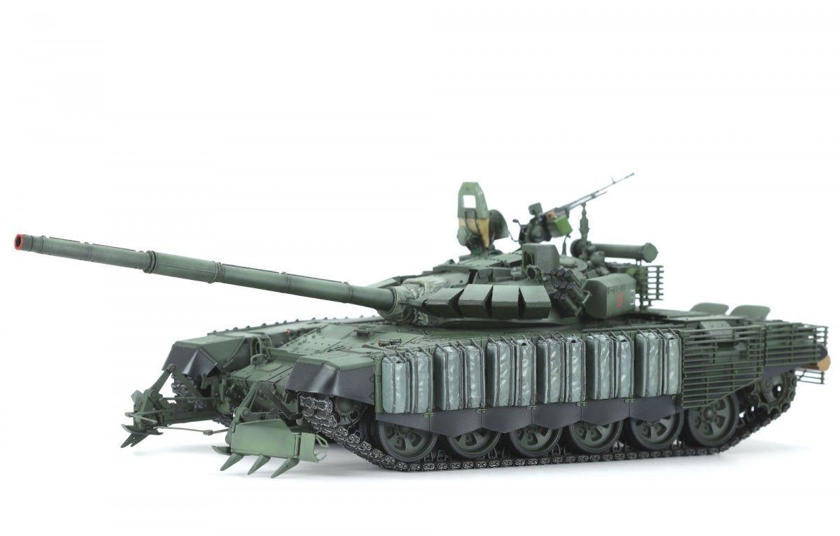 Maquette Meng TS-053 T-72B3M avec système de déminage KMT-8, échelle 1/35 – image 7