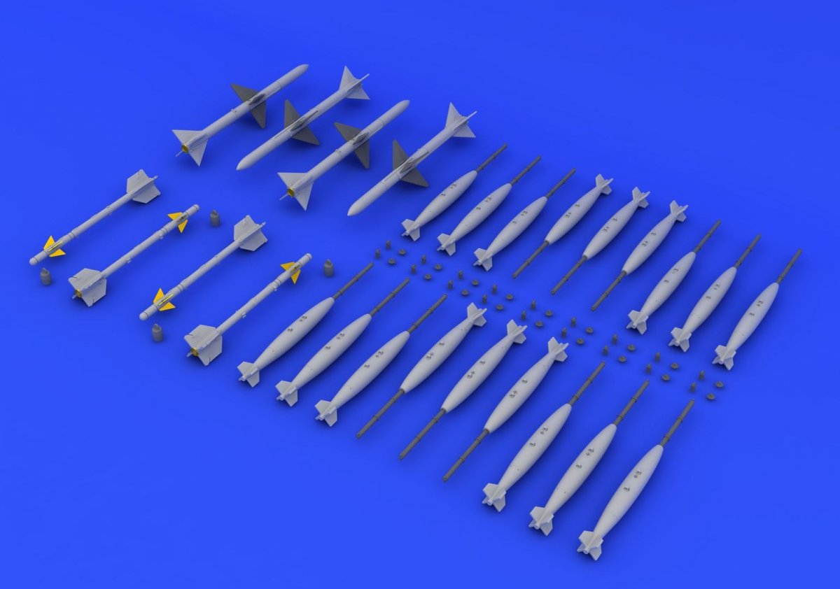 Armement du F-4 Eduard 672089 au 1/72 