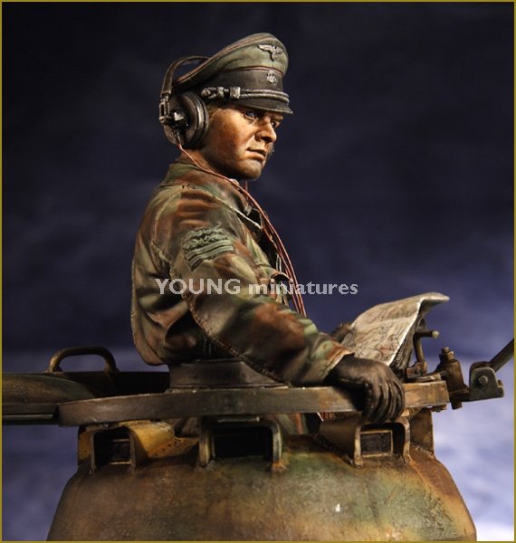 Jeunes Miniatures YM1826 Max Wünsche Front Ouest 1944 1/10  – immagine 2