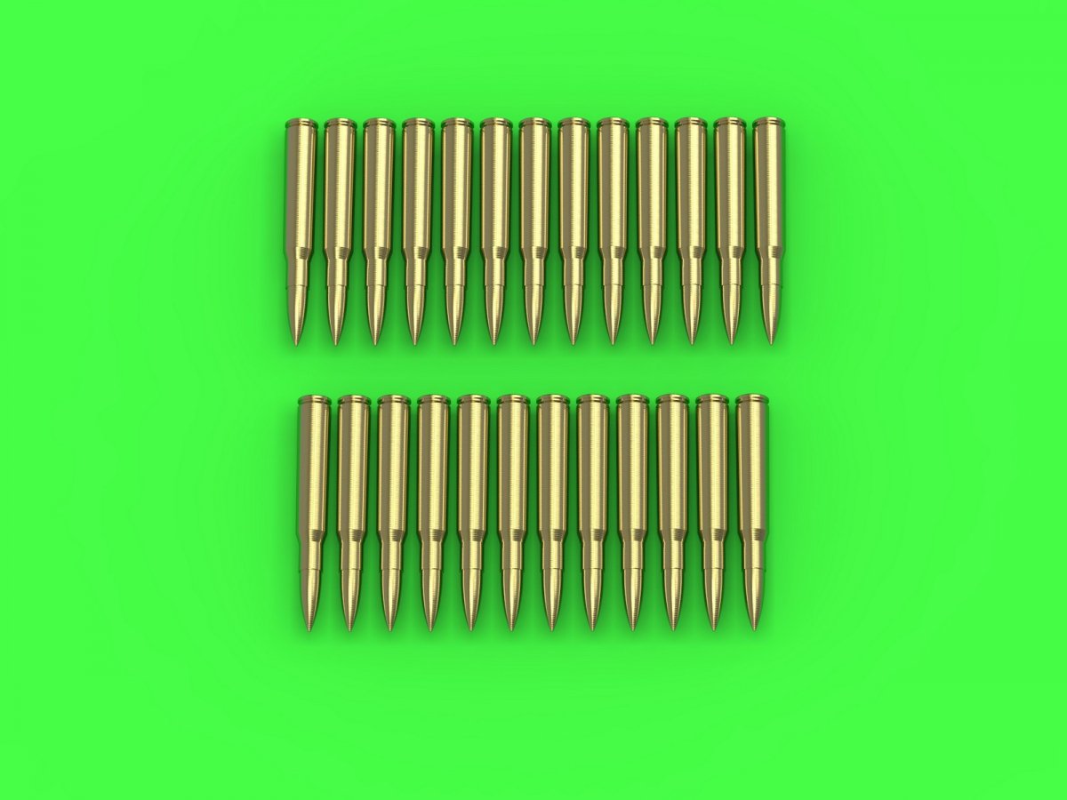 Master GM-35-023 M1919 Browning calibre .30 (7,62 mm) - cartouches (25 pièces) 1/35 – Bild 3