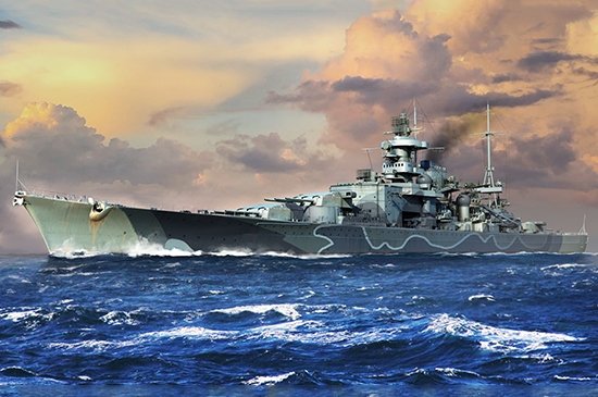 Trumpeter 06737 Cuirassé allemand Scharnhorst 1/700