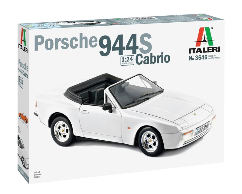 Italeri 3646 PORSCHE 944 S Cabriolet 1/24