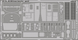 Intérieur avant du B-24D Eduard 49473, échelle 1/48, Revell Academy