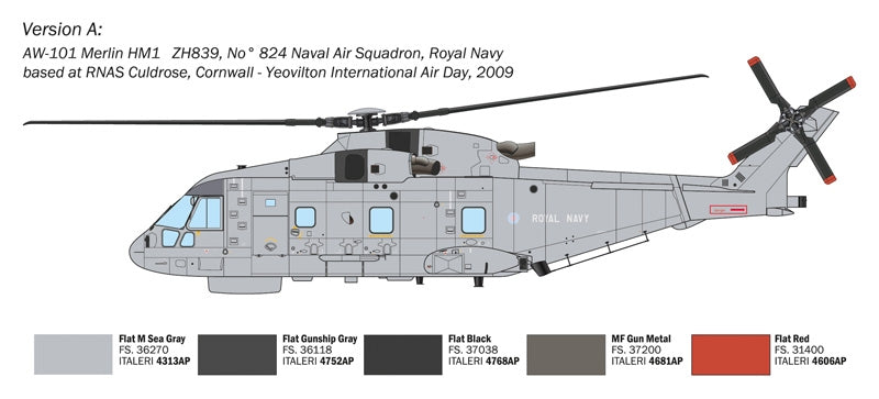 Italeri 1486 Westland AW-101 Merlin HM.1 1/72 – image 4