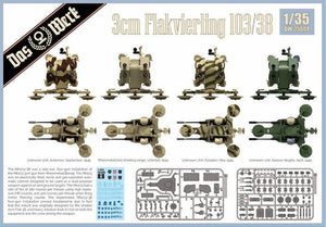 Das Werk DW35004 Flakvierling 103/38 1/35  – Bild 2