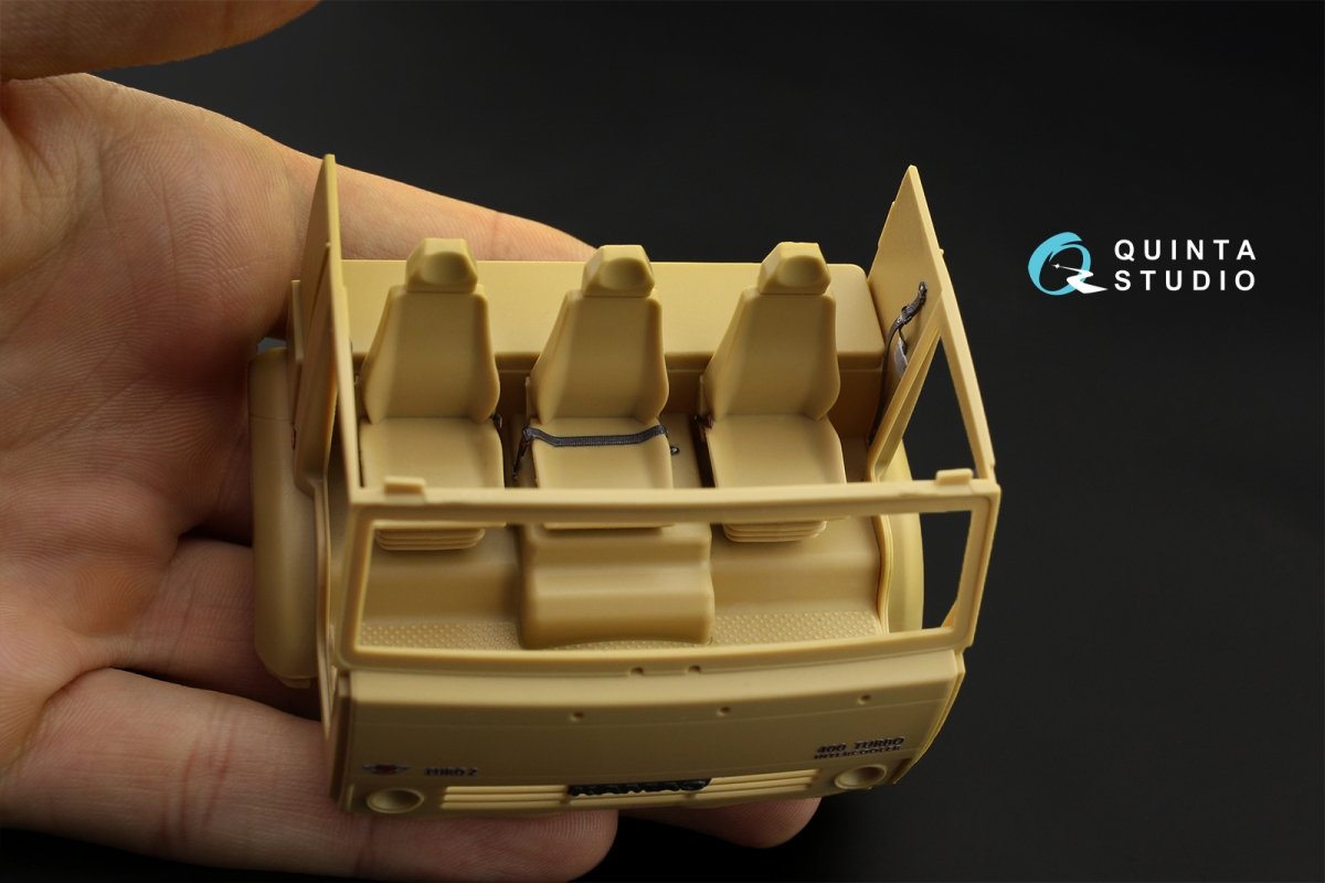 Ceintures de sécurité pour camions Kamaz Quinta Studio QR35005, imprimées en 3D et colorées sur papier décalcomanie (tous les kits), échelle 1/35 – immagine 6
