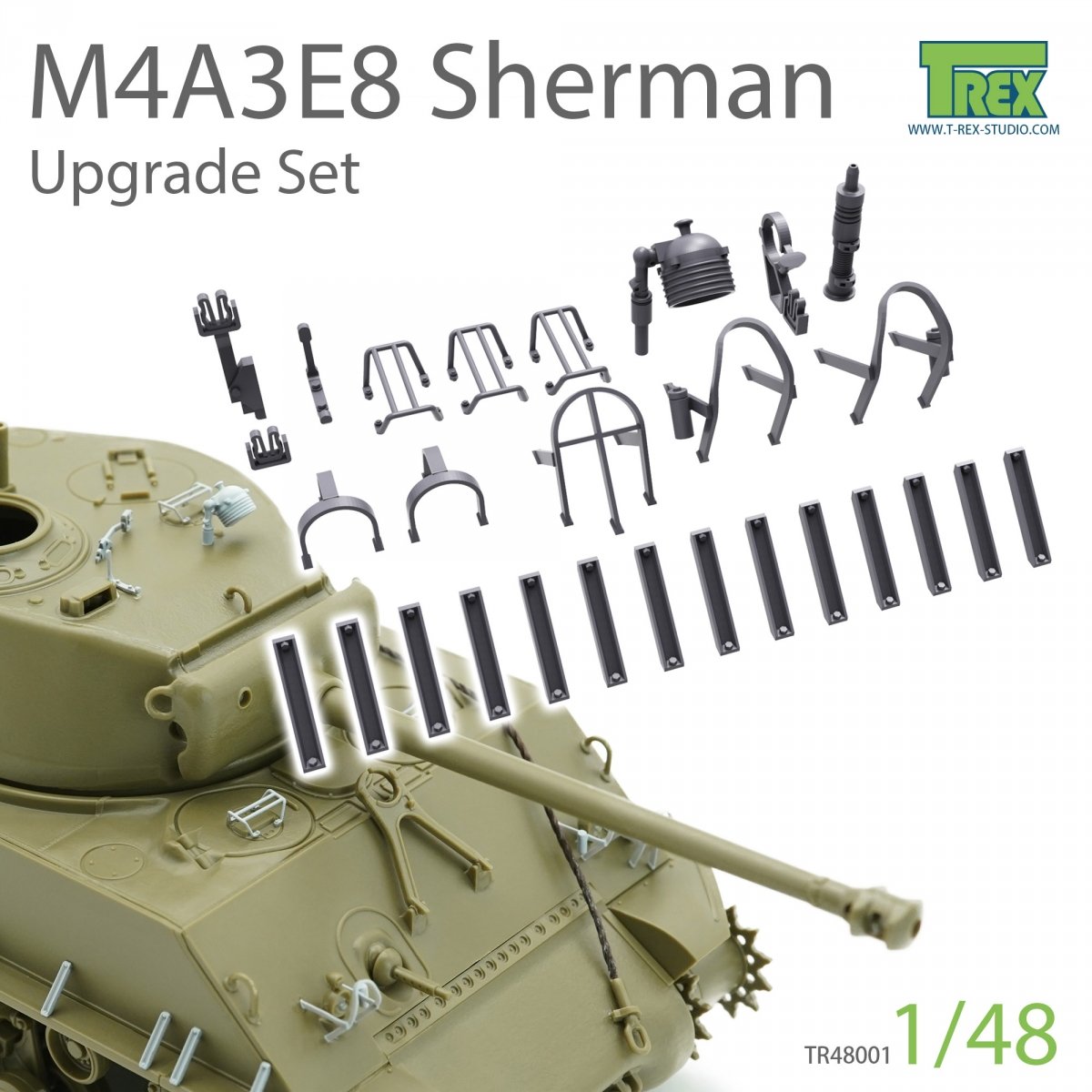 Kit de mise à niveau T-Rex Studio TR48001 M4A3E8 1/48