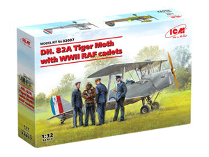 ICM 32037 DH. 82A Tiger Moth avec des cadets de la RAF de la Seconde Guerre mondiale, échelle 1/32 – image 2
