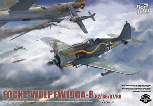 Maquette Border BF-009 Focke-Wulf FW-190A-8 4 en 1 (R2 ; R6 ; R7 ; R8) 1/35