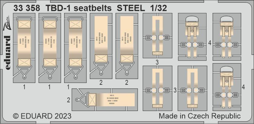 Eduard BIG33157 TBD-1 TROMPETTE 1/32 – image 6