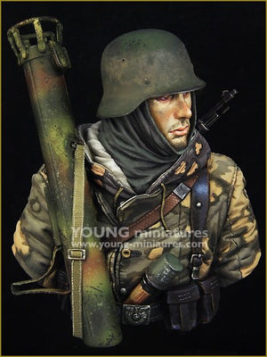 Young Miniatures YM1865 Waffen SS allemand avec Panzerschreck 1/10 – image 8