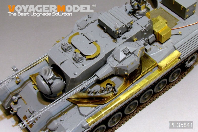 Maquette Voyager PE35841 Gepard A2 SPAAG allemand moderne de base pour TAKOM 2044 au 1/35 – image 10