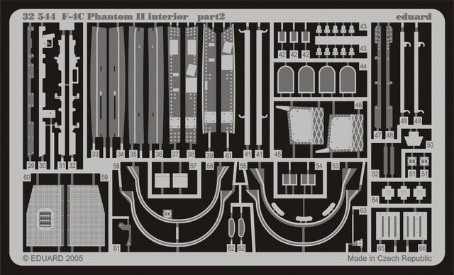 Eduard 32544 F-4C interior 1/32 Tamiya – zdjęcie 2