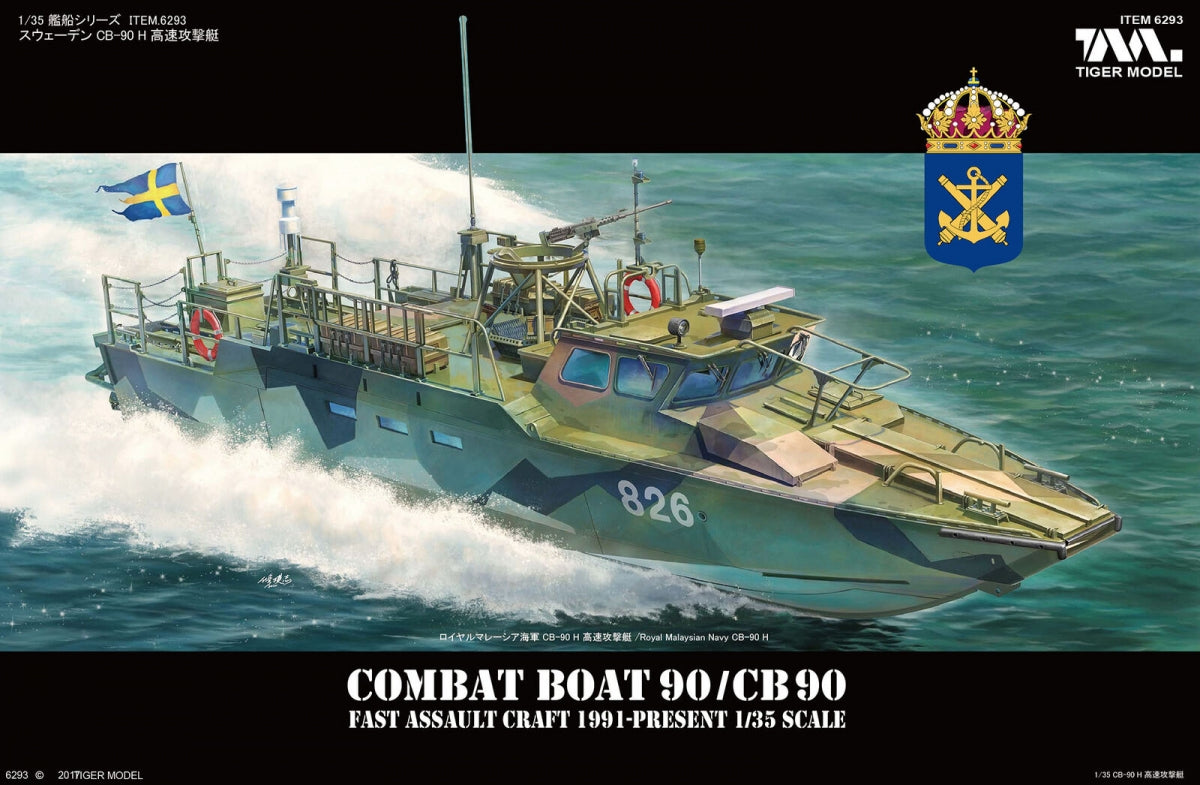 Tiger Model 6290 Suède CB90 Fast Assault Craft 1991-présent 1/35 – Bild 2
