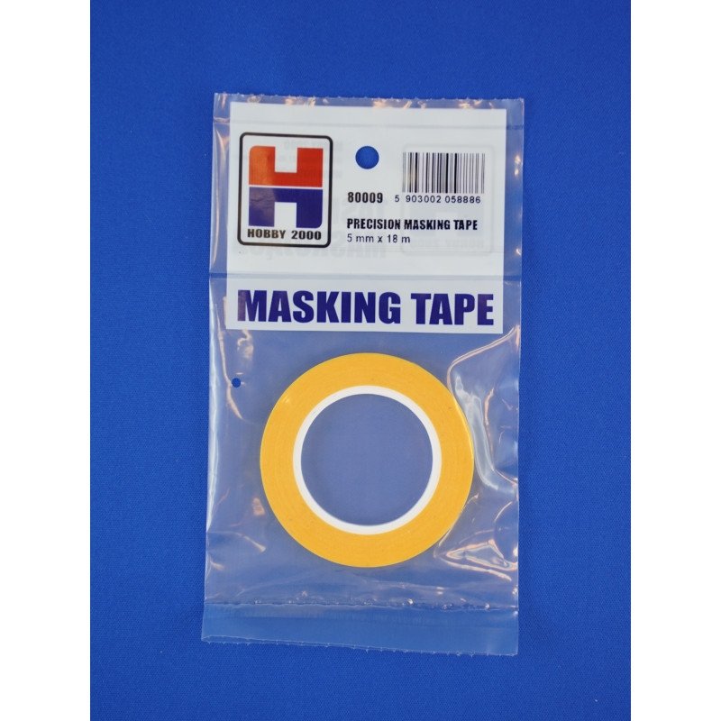 Ruban de masquage de précision Hobby 2000 80009, 5 mm x 18 m 