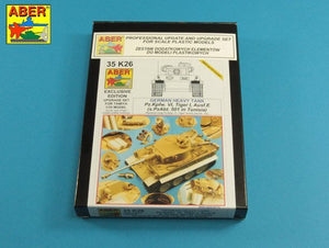 Aber 35K26 Pz.Kpfw. VI Ausf.E ( i.Kfz.181) Tiger I – s.PzAbt. 501 in Tunisia 1/35 – zdjęcie 22