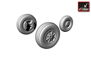 Roues Trojan T-28 d&amp;#39;Armory Models AW48301 au 1/48 – imagen 4