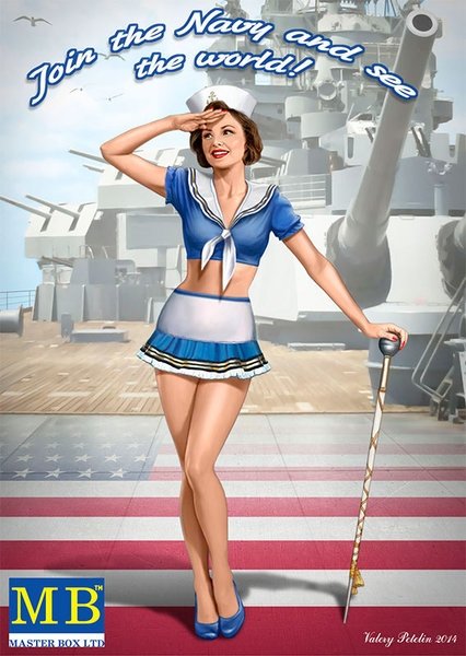 Kit Master Box 24004 série Pin-up n° 4 Suzie 1/24