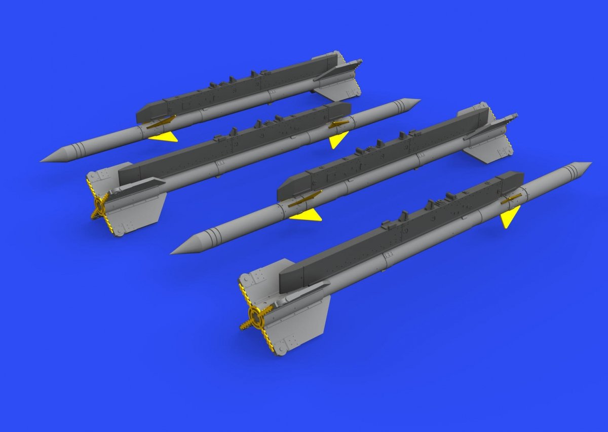 Missiles R-3R Eduard 672237 pour MiG-21 1/72 EDUARD – image 3