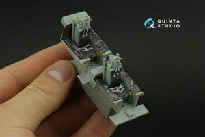 Intérieur coloré imprimé en 3D pour F-15I (Quinta Studio QD48433) sur papier décalcomanie (Academy) à l&amp;#39;échelle 1/48  – Bild 10