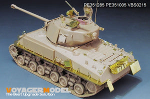 Maquette Voyager PE351285 WWII US M4A3E8 Version initiale Thunderbolt VII HVSS Basic pour RFM 5092 1/35 – immagine 8