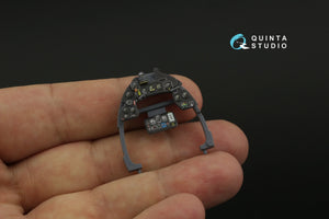 Quinta Studio QD32201 Macchi MC.202 Folgore Early Intérieur coloré et imprimé en 3D sur papier décalque (Italeri) 1/32 – image 7
