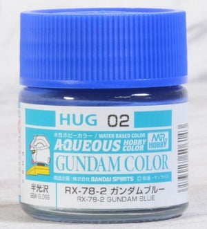 Gunze Sangyo HUG-02 Mr.Hobby RX-78-2 Gundam Bleu (Semi-brillant)