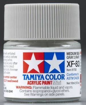 Peinture acrylique Tamiya XF83 Gris mer moyen 2 RAF (81783) 10 ml  – image 2
