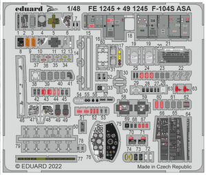 Eduard 491245 F-104S ASA KINETIC 1/48 – Bild 2