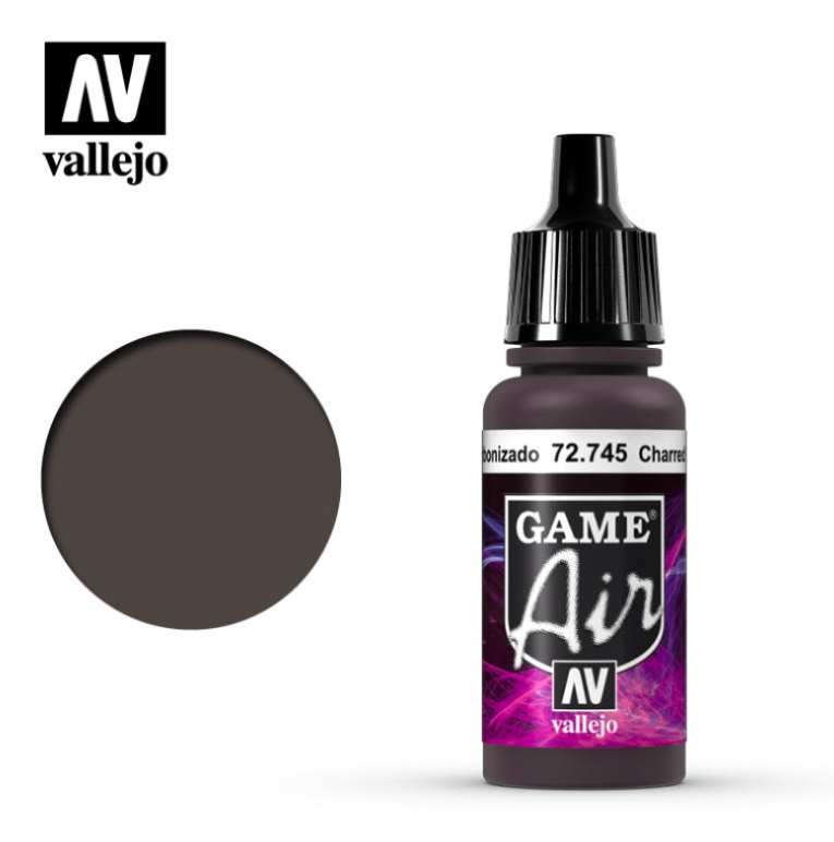 Vallejo 72745 GAir - Brun Charbon Mat 17ml