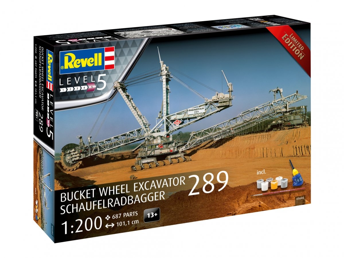 Revell 05685 Pelle à roue à godets 289 Édition limitée 1/200